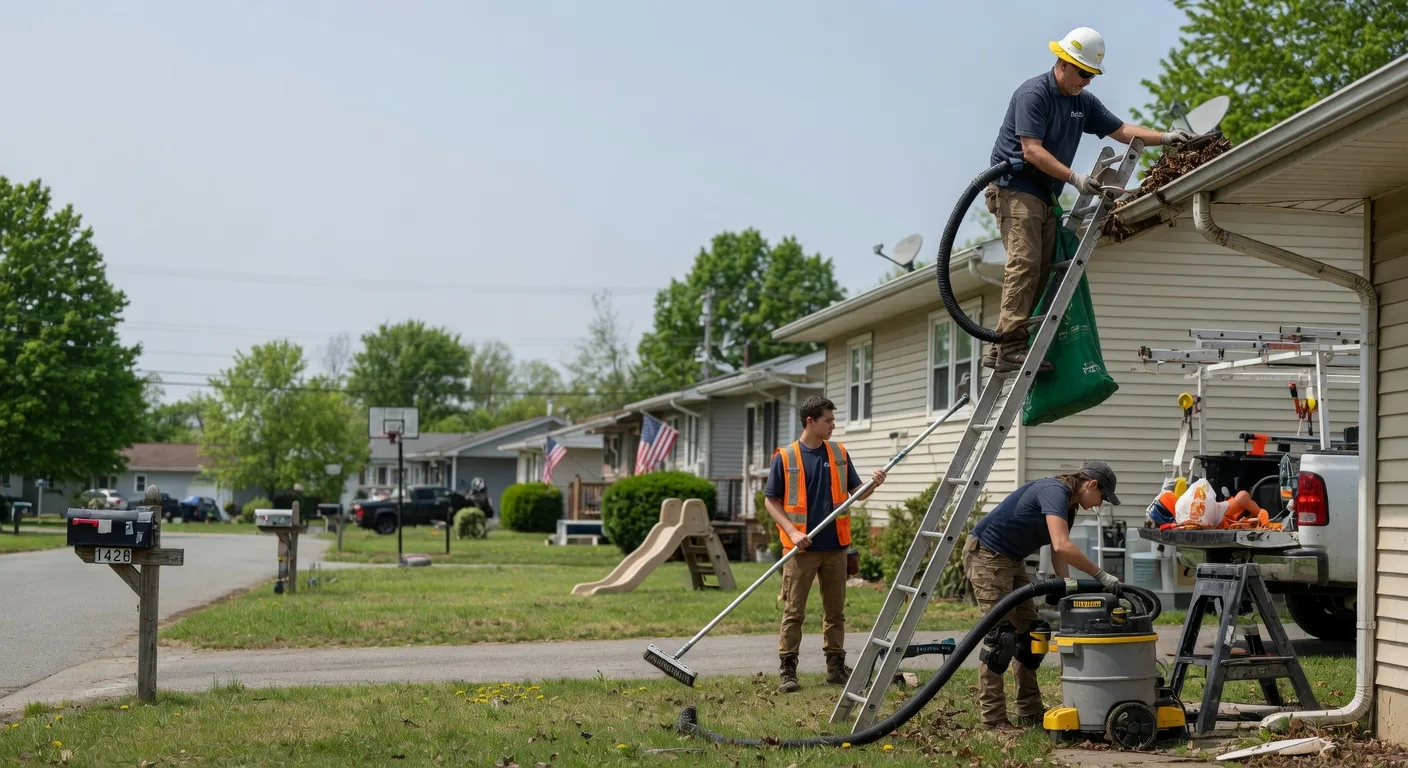 Gutter Installation in Dahinda, IL near me